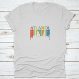 Atlanta City Georgia T Shirts Design Vector Template Background Trendy
