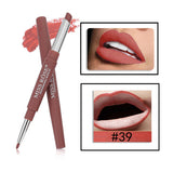 20 Color 2 IN 1 Lip Makeup Lipstick Pencil